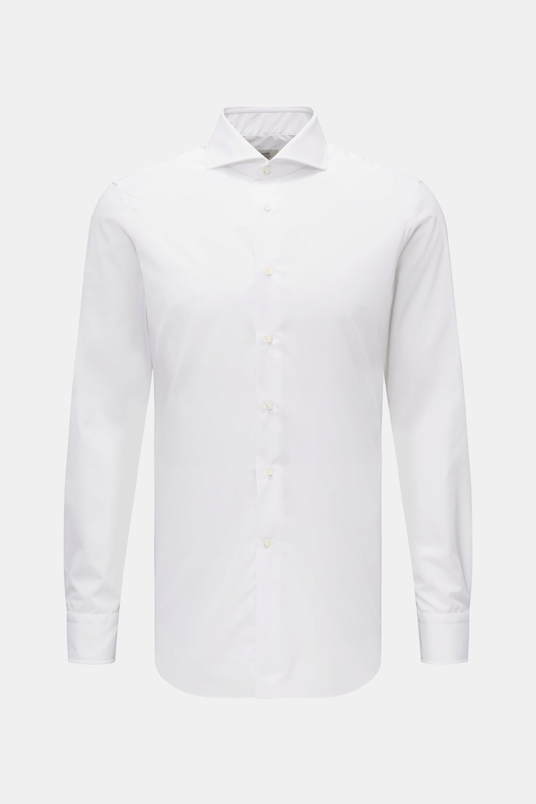 Gherardi Business shirt shark collar white