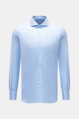 Truzzi Oxford shirt shark collar 'Napoli Busto' light blue