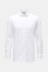 Giampaolo Tuxedo shirt shark collar white