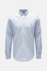 Polo Ralph Lauren Oxford-Hemd Button-Down-Kragen hellblau/weiß gestreift