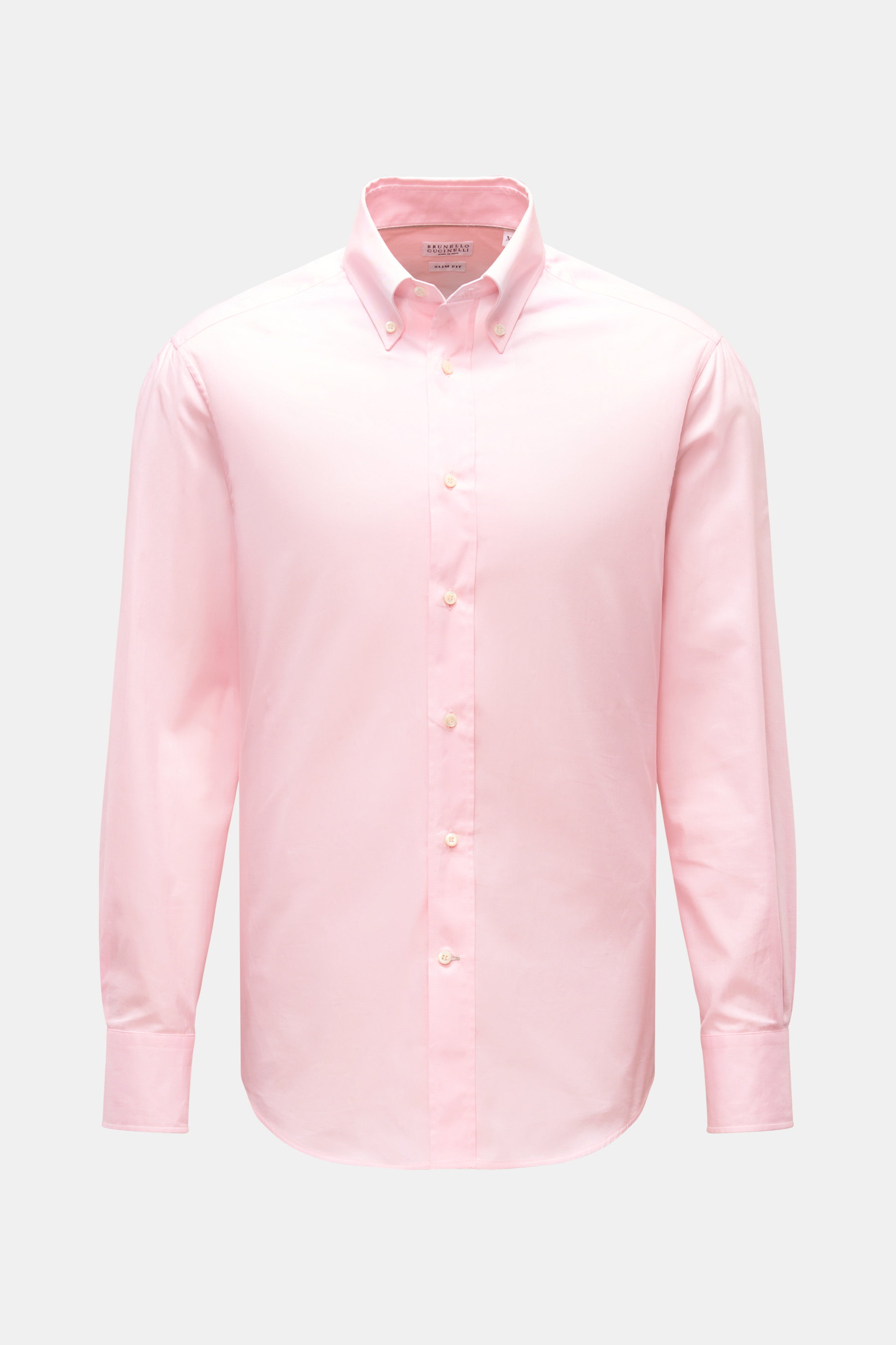 Brunello Cucinelli Casual shirt button-down collar rose