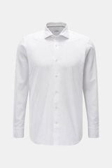 von Braun Casual Hemd Haifisch-Kragen weiß