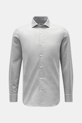 von Braun Casual shirt shark collar grey mottled