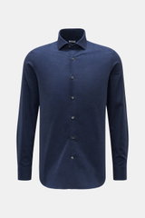 von Braun Casual shirt shark collar navy