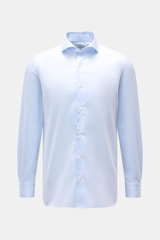 Giampaolo Casual Shirt Shark Collar Pastel Blue