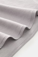 Close-up front view of Sonrisa Jersey shirt shark collar grey, showing soft cotton-lyocell fabric texture and stitching detail.

<p>Comfort meets style: This jersey model in a soft cotton-lyocell blend by SONRISA adds a touch of elegance to any smart-casu