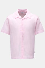 04651/ A trip in a bag Short sleeve shirt 'Seersucker' rose