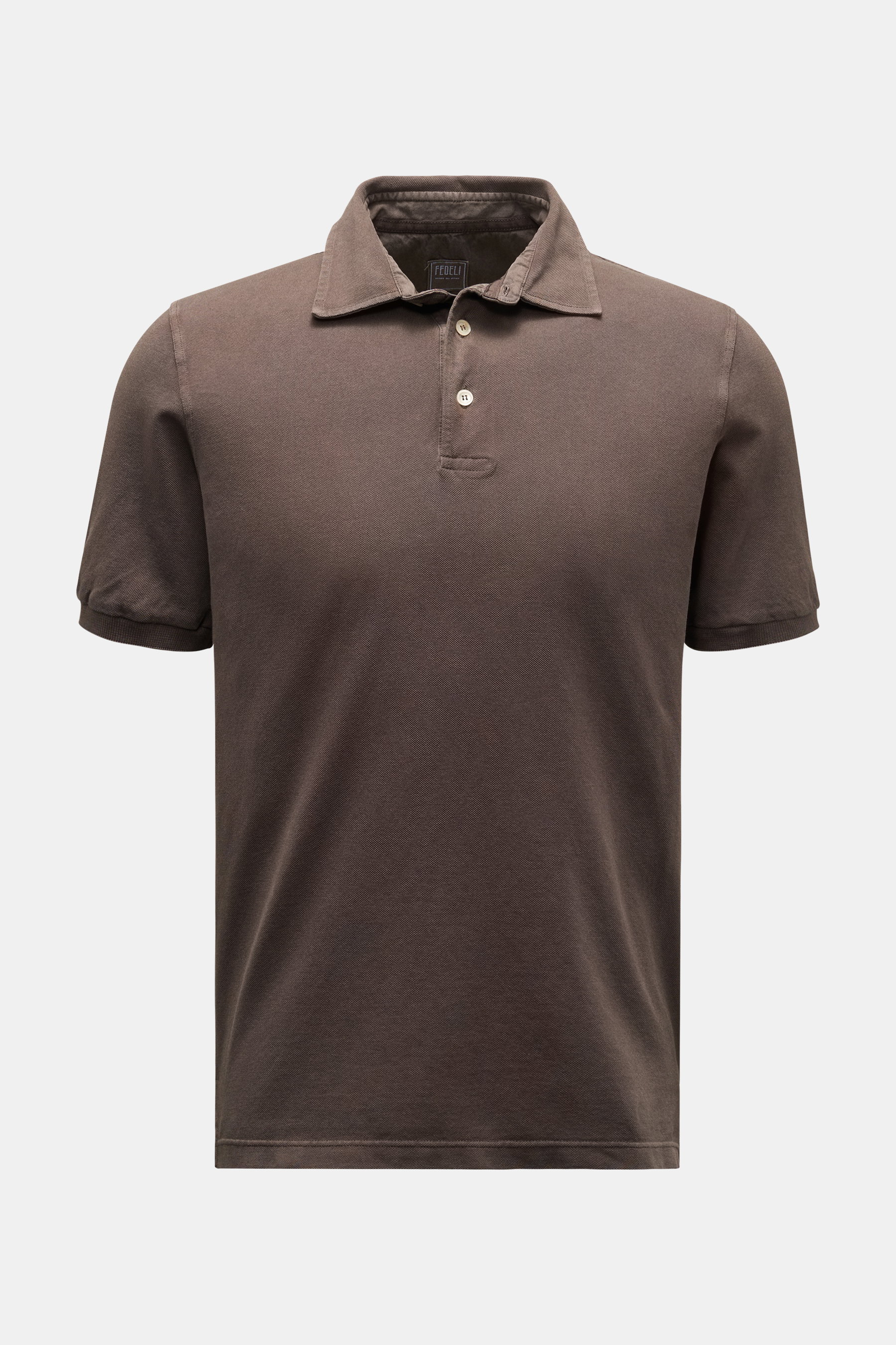 Fedeli Poloshirt 'North' graubraun