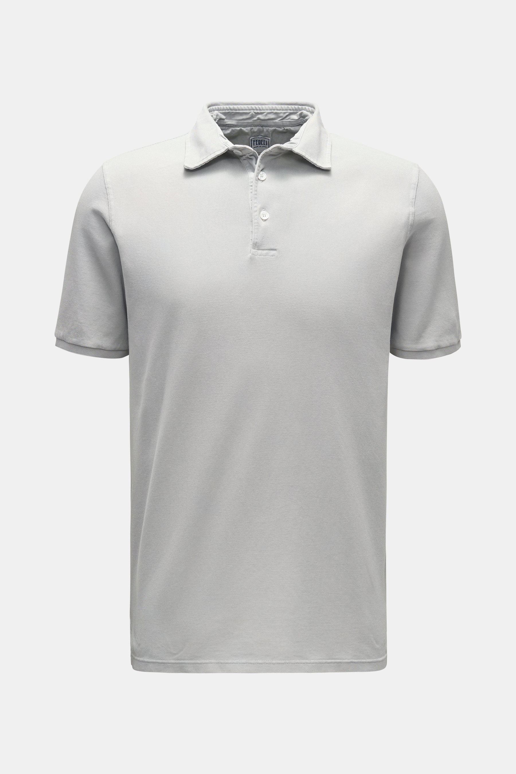 Fedeli Poloshirt 'North' hellgrau