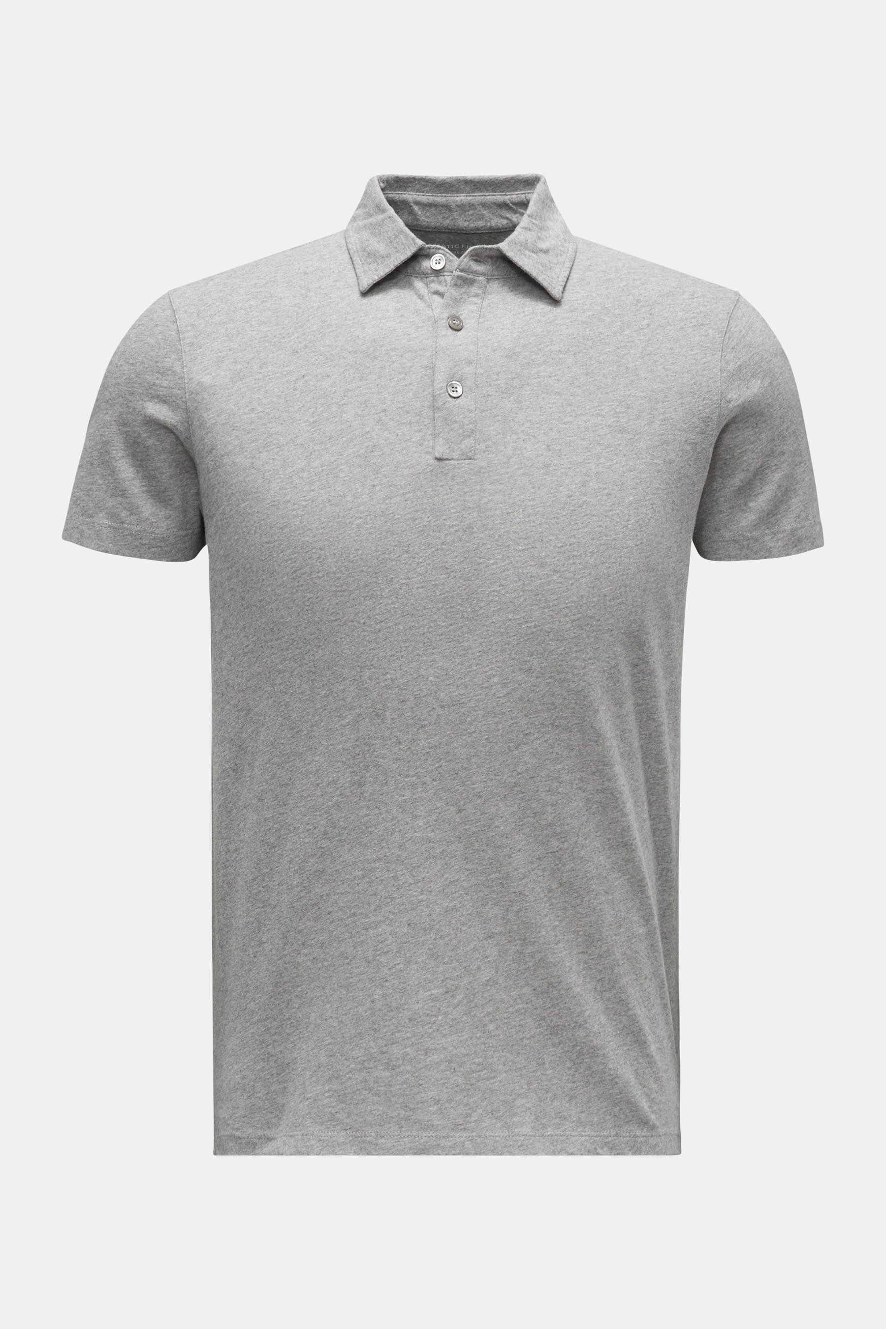 Majestic Filatures Poloshirt grau