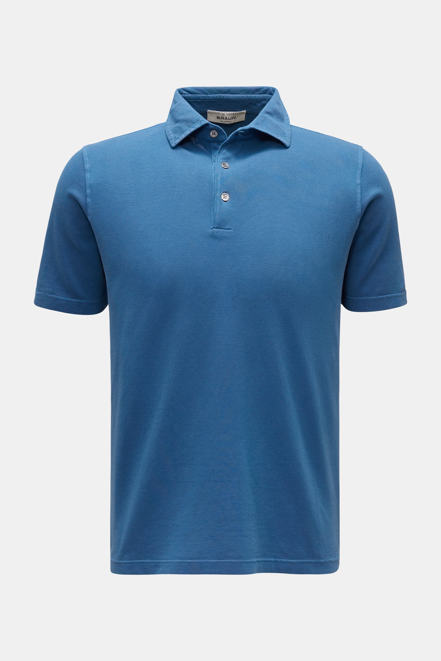 Filippo de Laurentiis Poloshirt rauchblau
