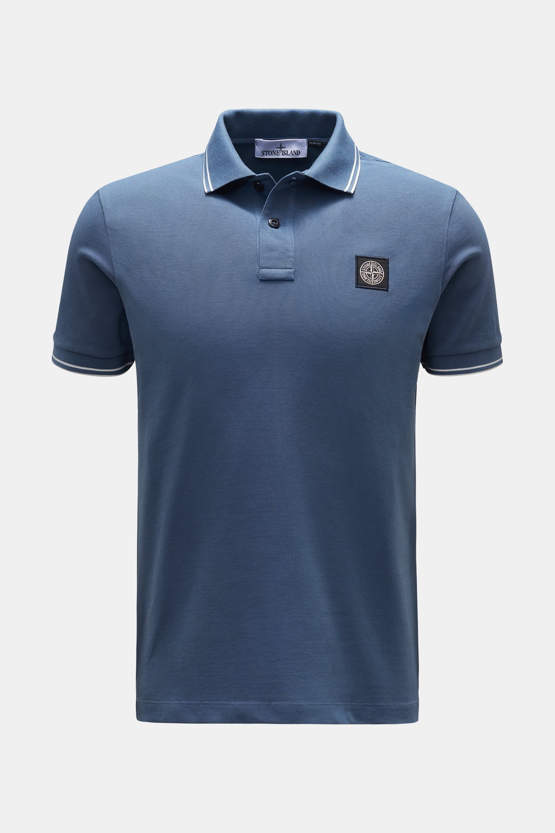 Stone Island Poloshirt graublau