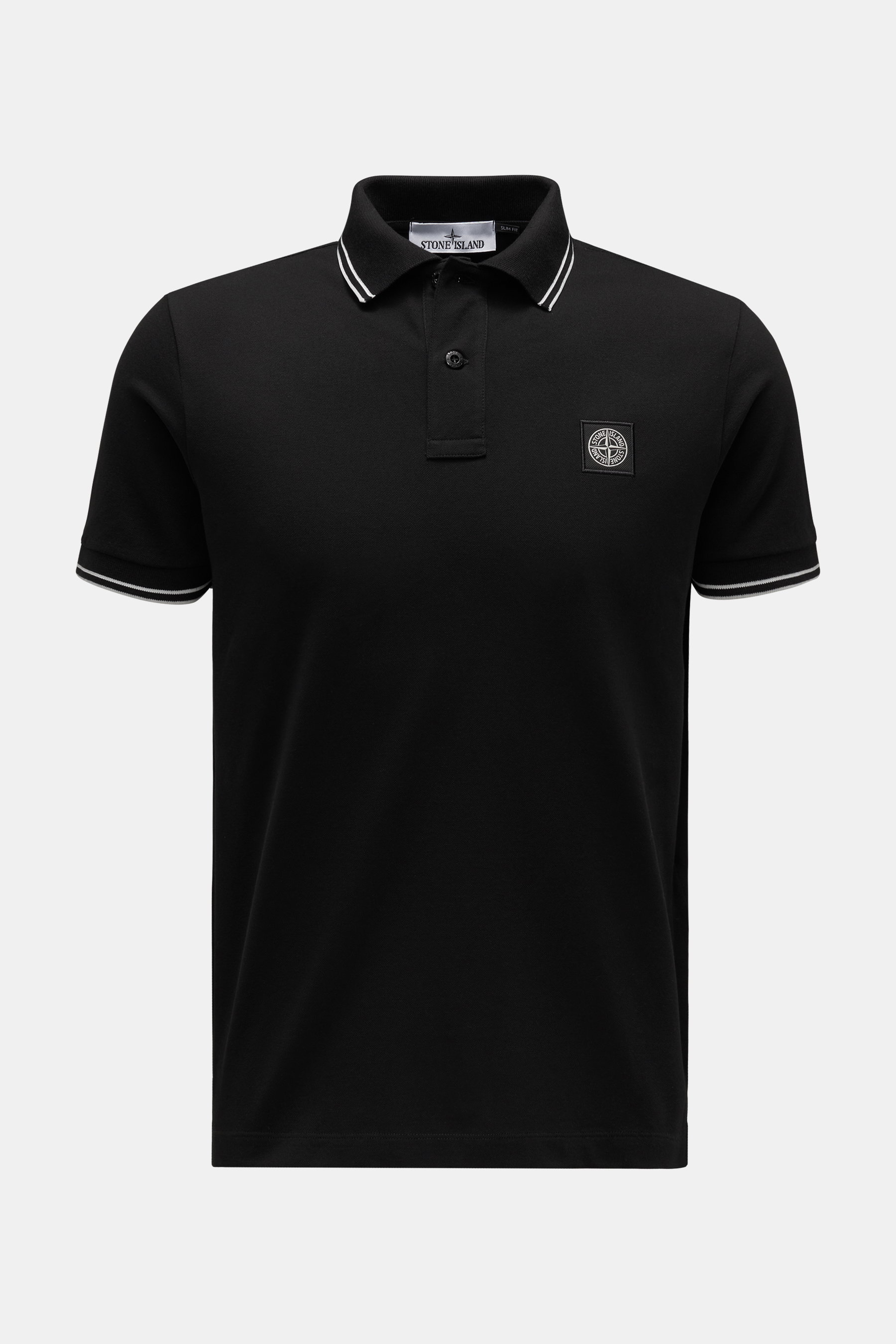 Stone Island Poloshirt schwarz