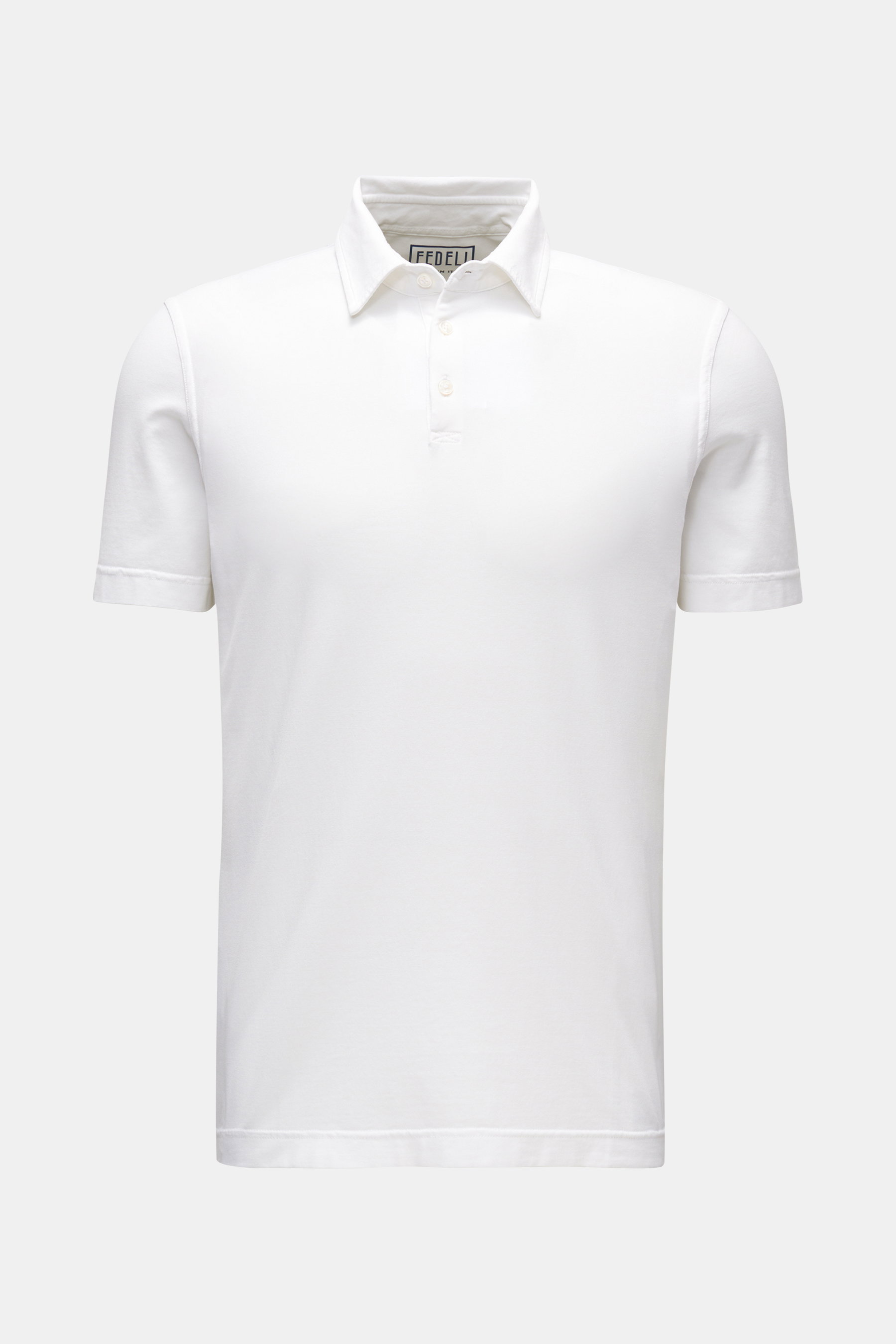 Fedeli Poloshirt 'Alby' weiß