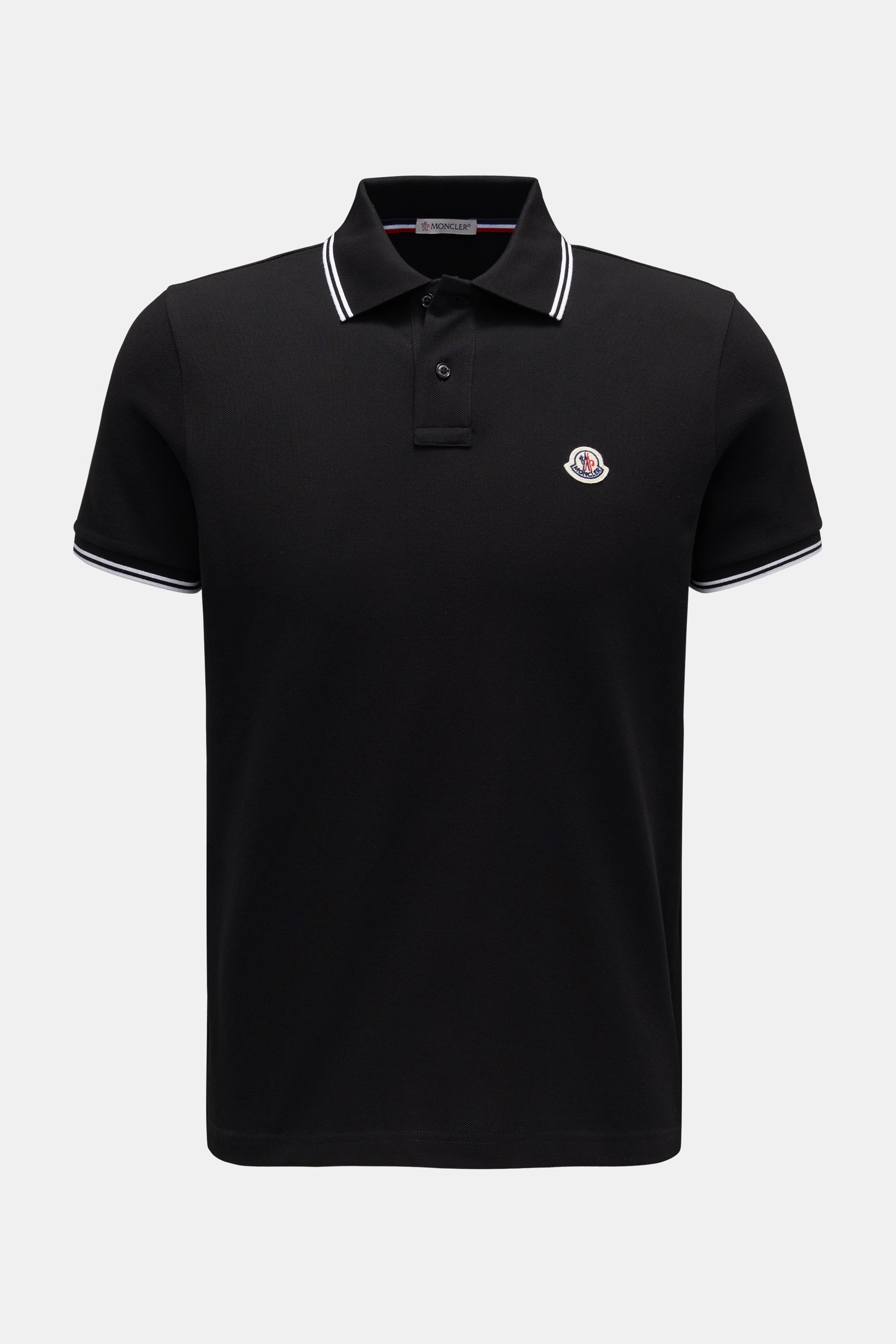 Moncler Poloshirt schwarz
