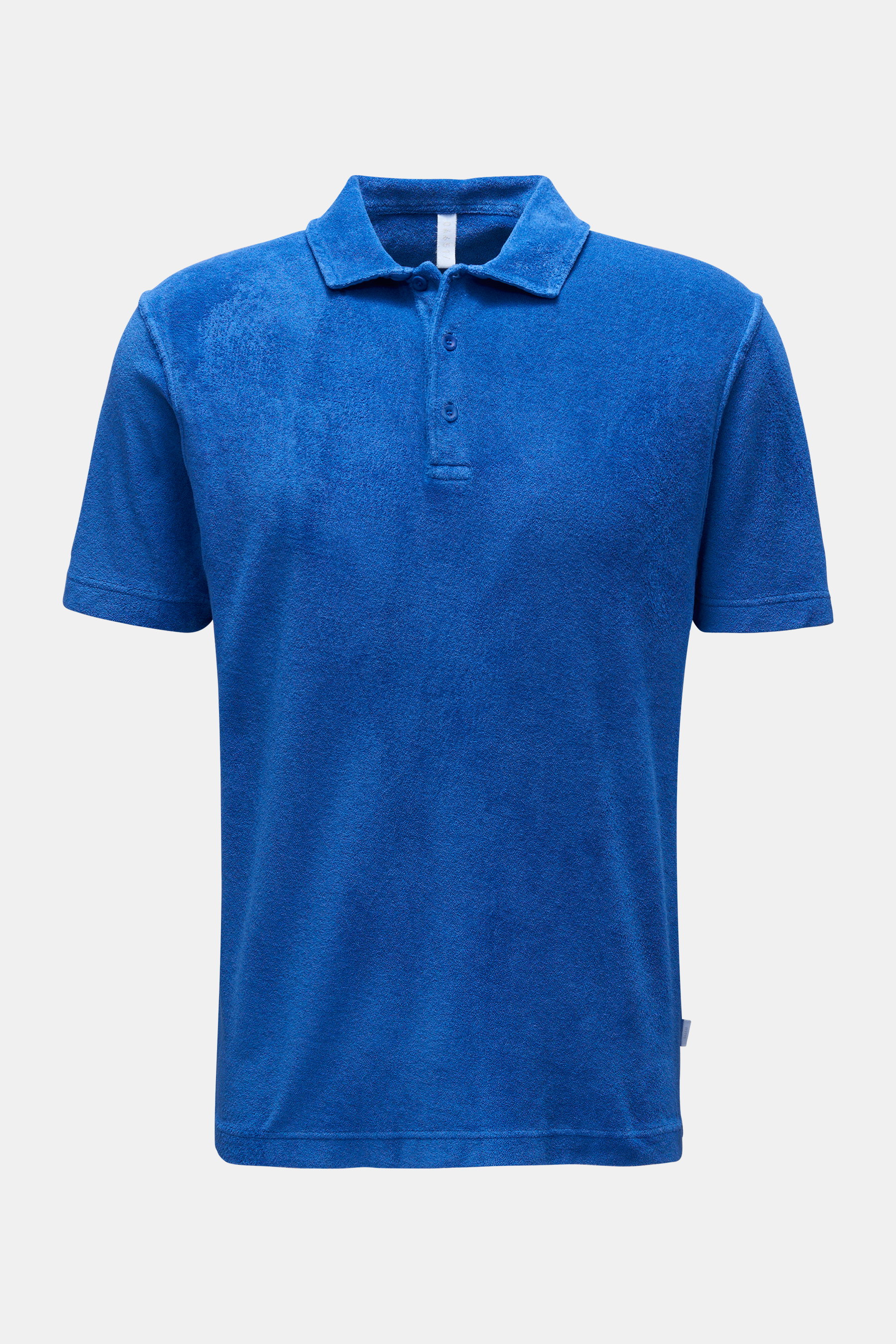 04651/ A trip in a bag Frottee-Poloshirt 'Terry Polo' blau