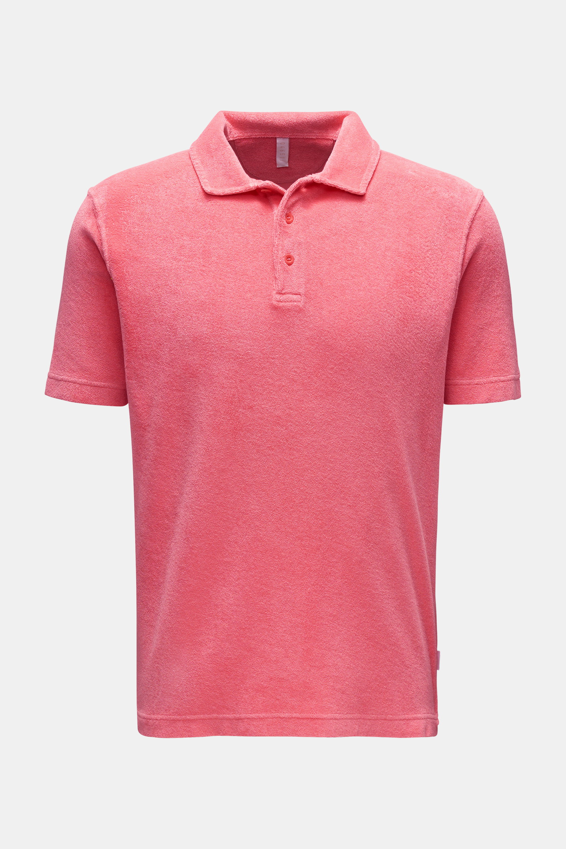 04651/ A trip in a bag Frottee-Poloshirt 'Terry Polo' koralle