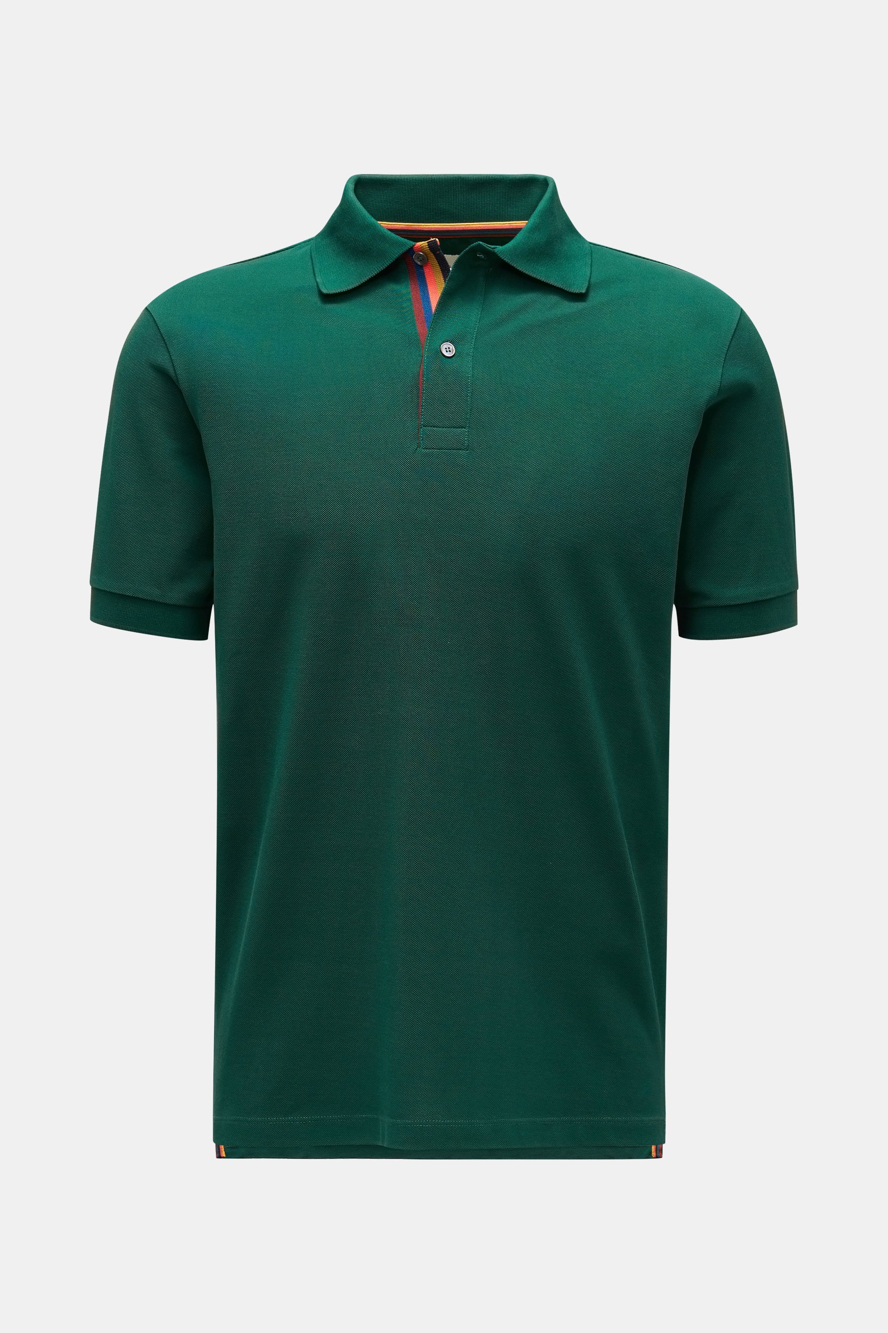 Paul Smith Poloshirt 'Artist Stripe' dunkelgrün