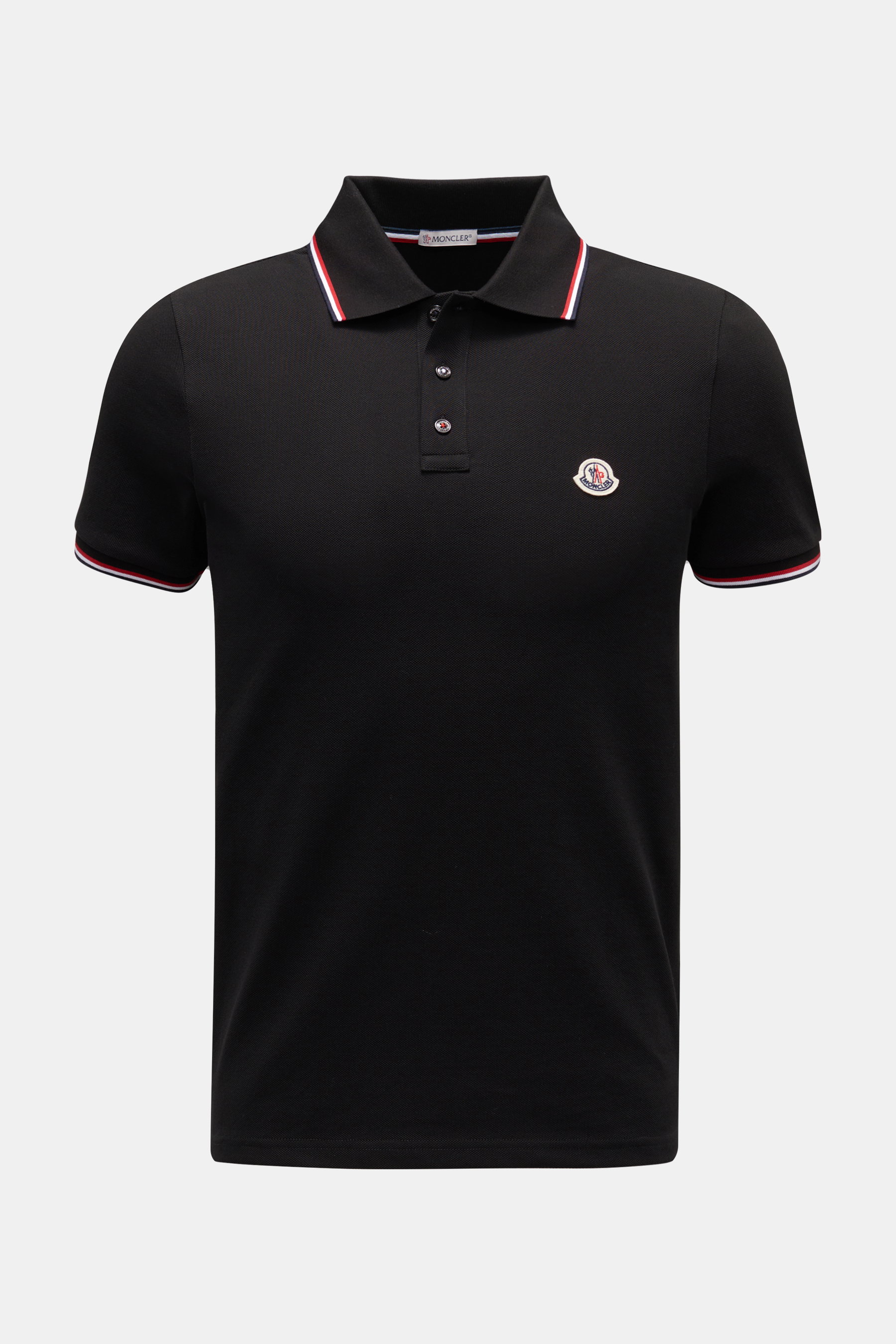 Moncler Poloshirt schwarz