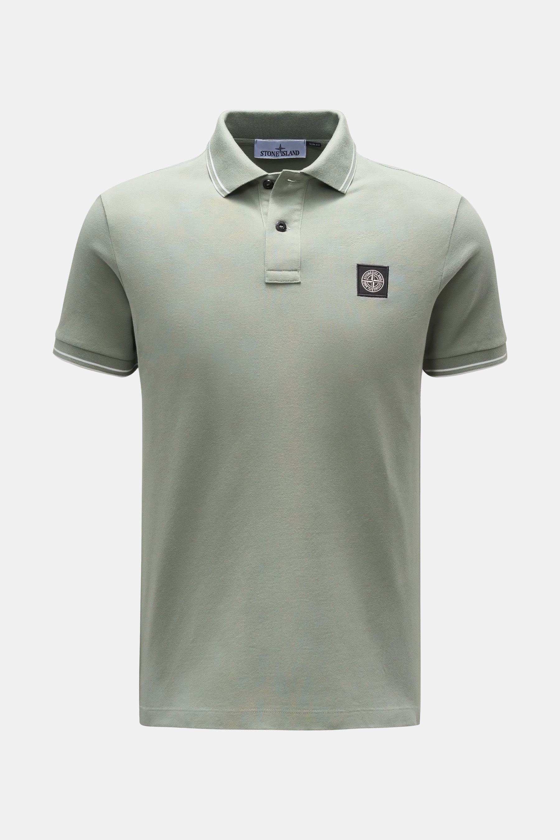 Stone Island Poloshirt graugrün