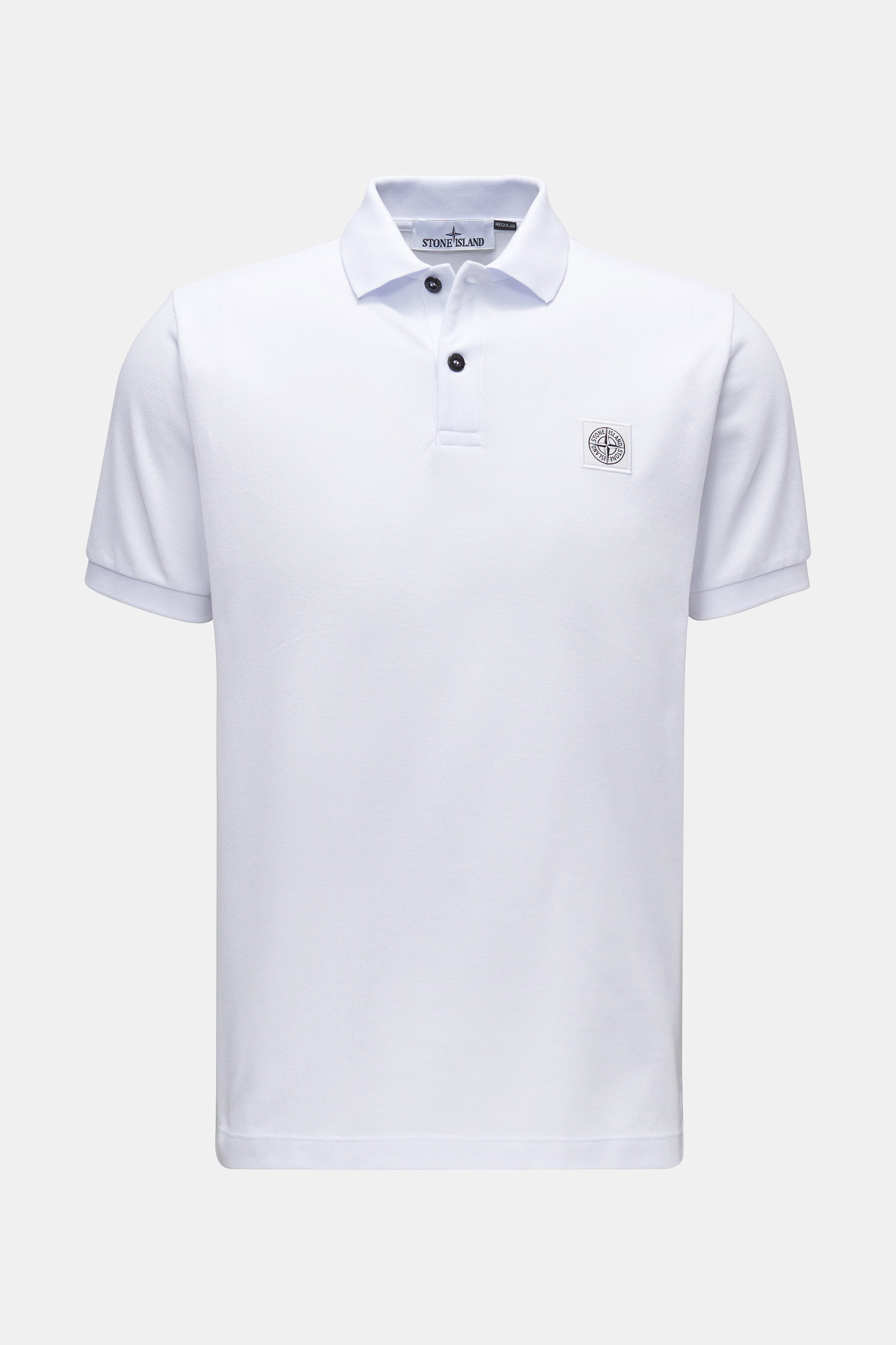 Stone Island Poloshirt weiß