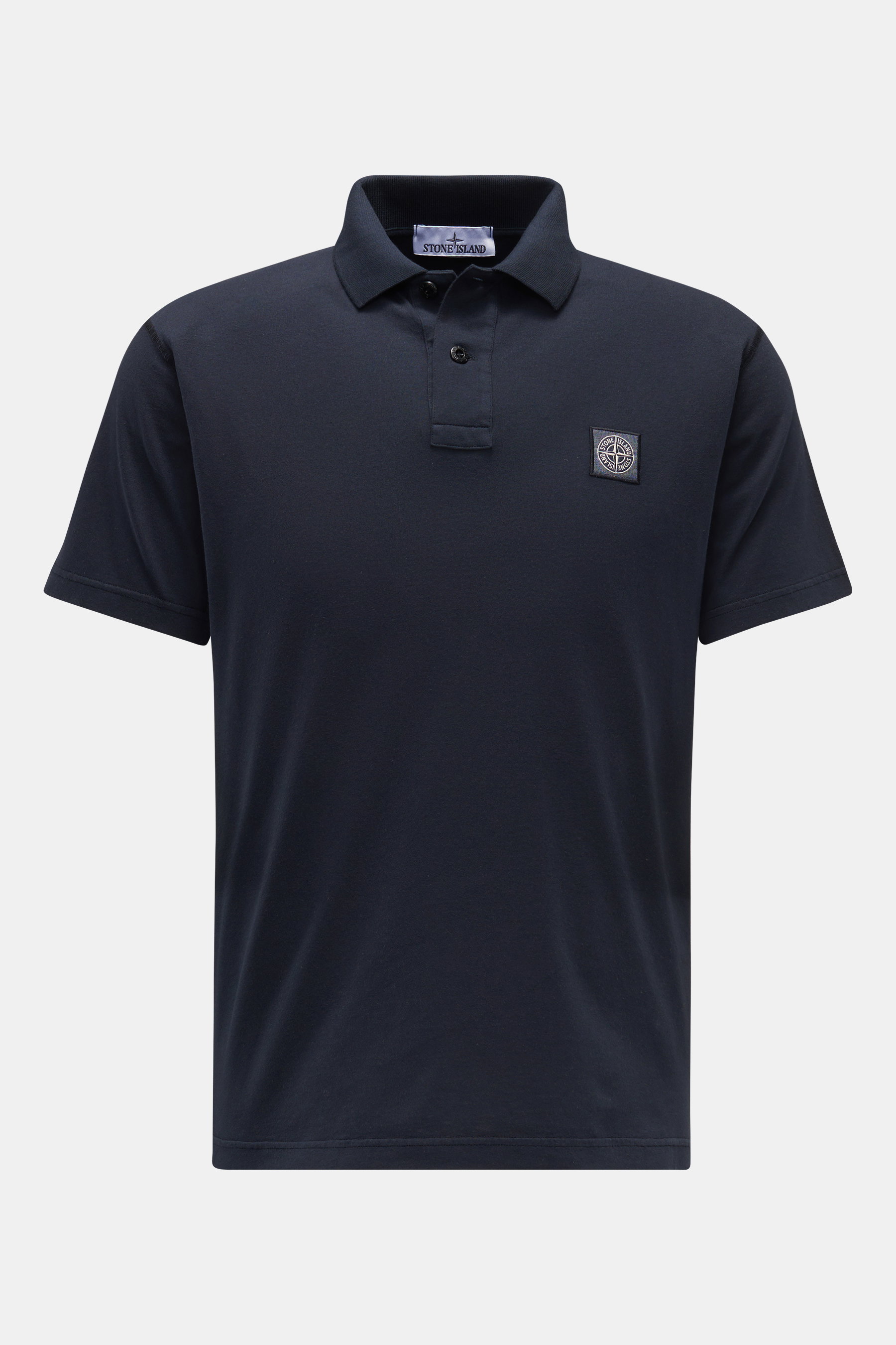 Stone Island Jersey-Poloshirt dark navy