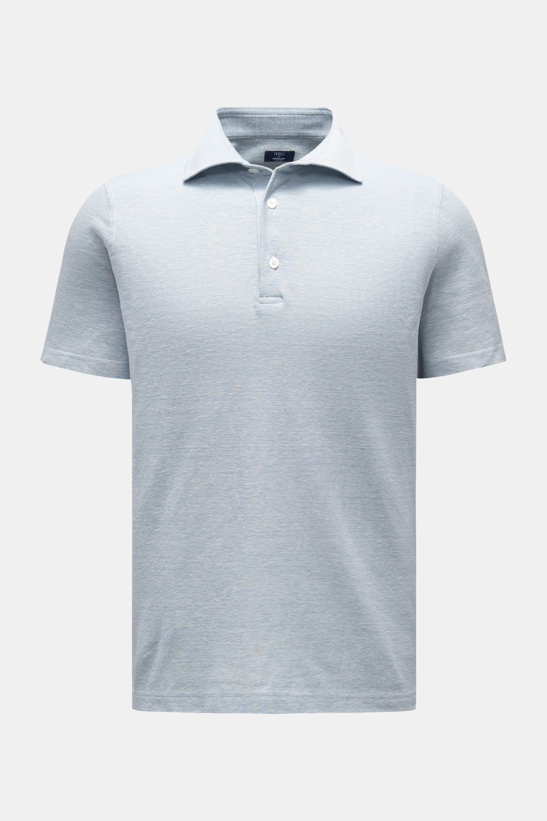 Fedeli Poloshirt 'Zero' hellblau