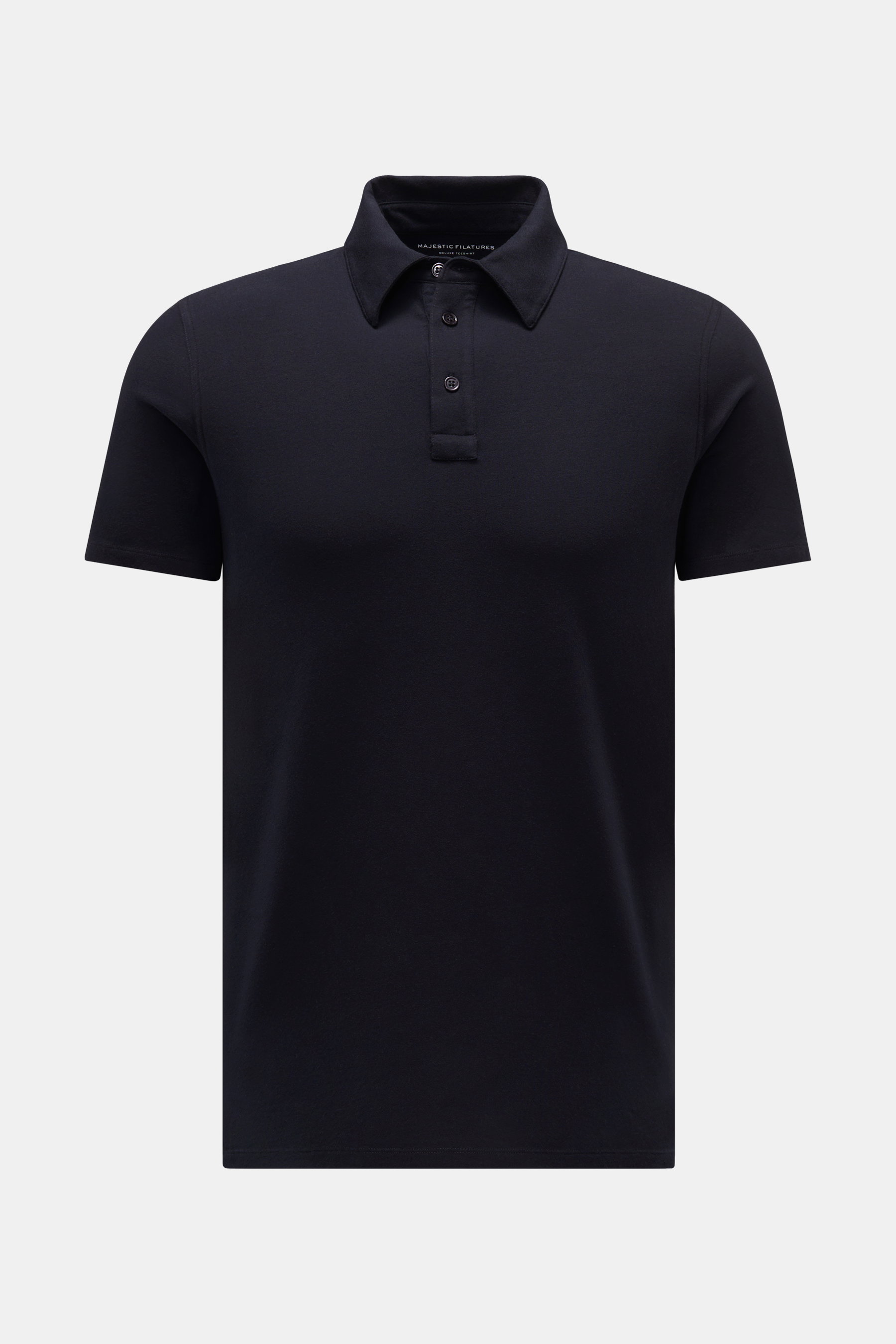 Majestic Filatures Jersey-Poloshirt dark navy