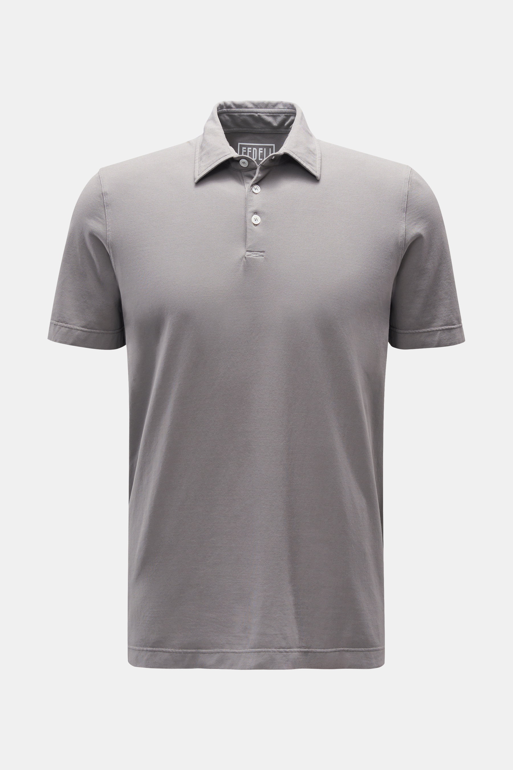 Fedeli Poloshirt 'Alby' grau