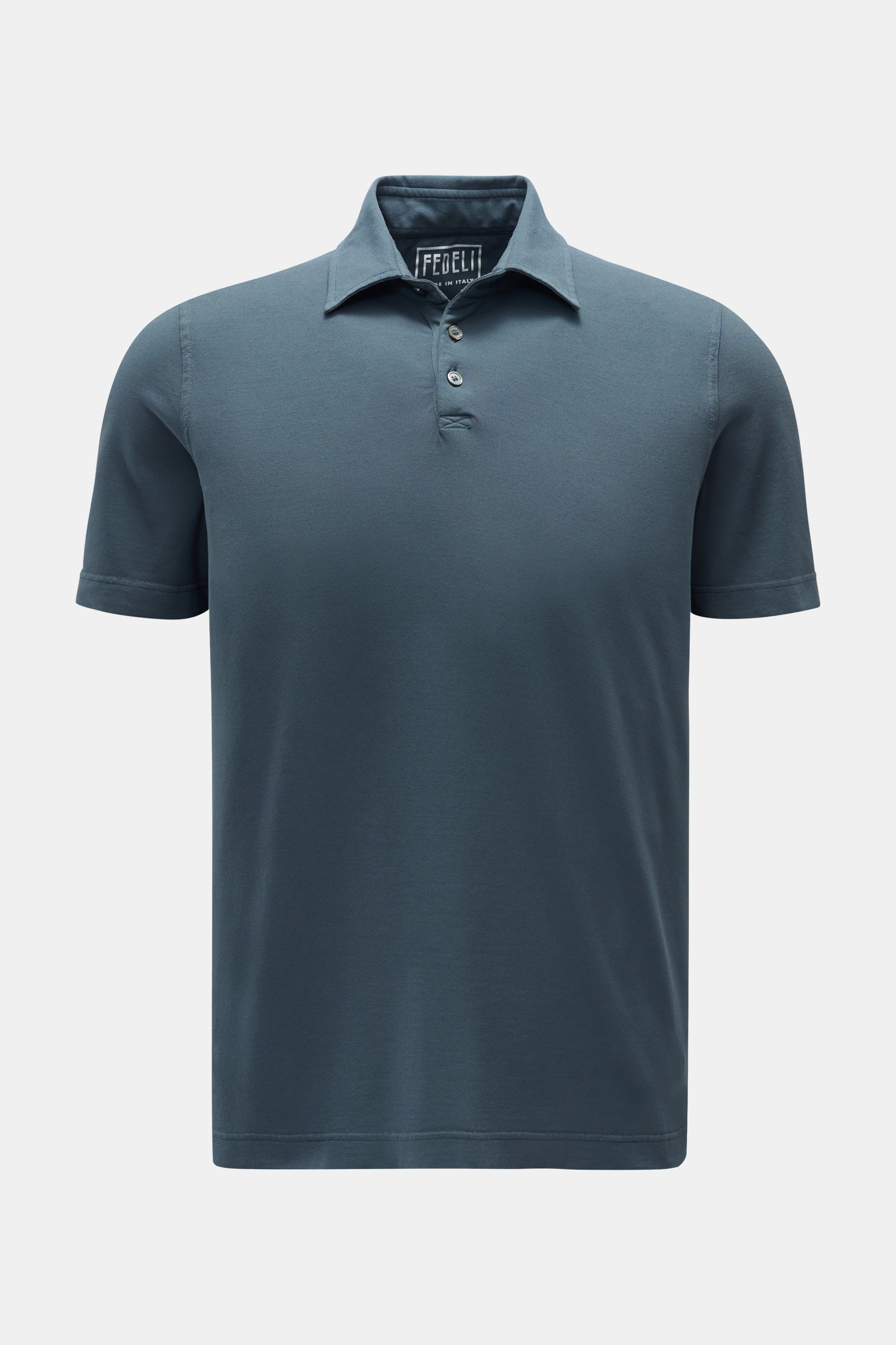 Fedeli Poloshirt 'Alby' dunkelgrau