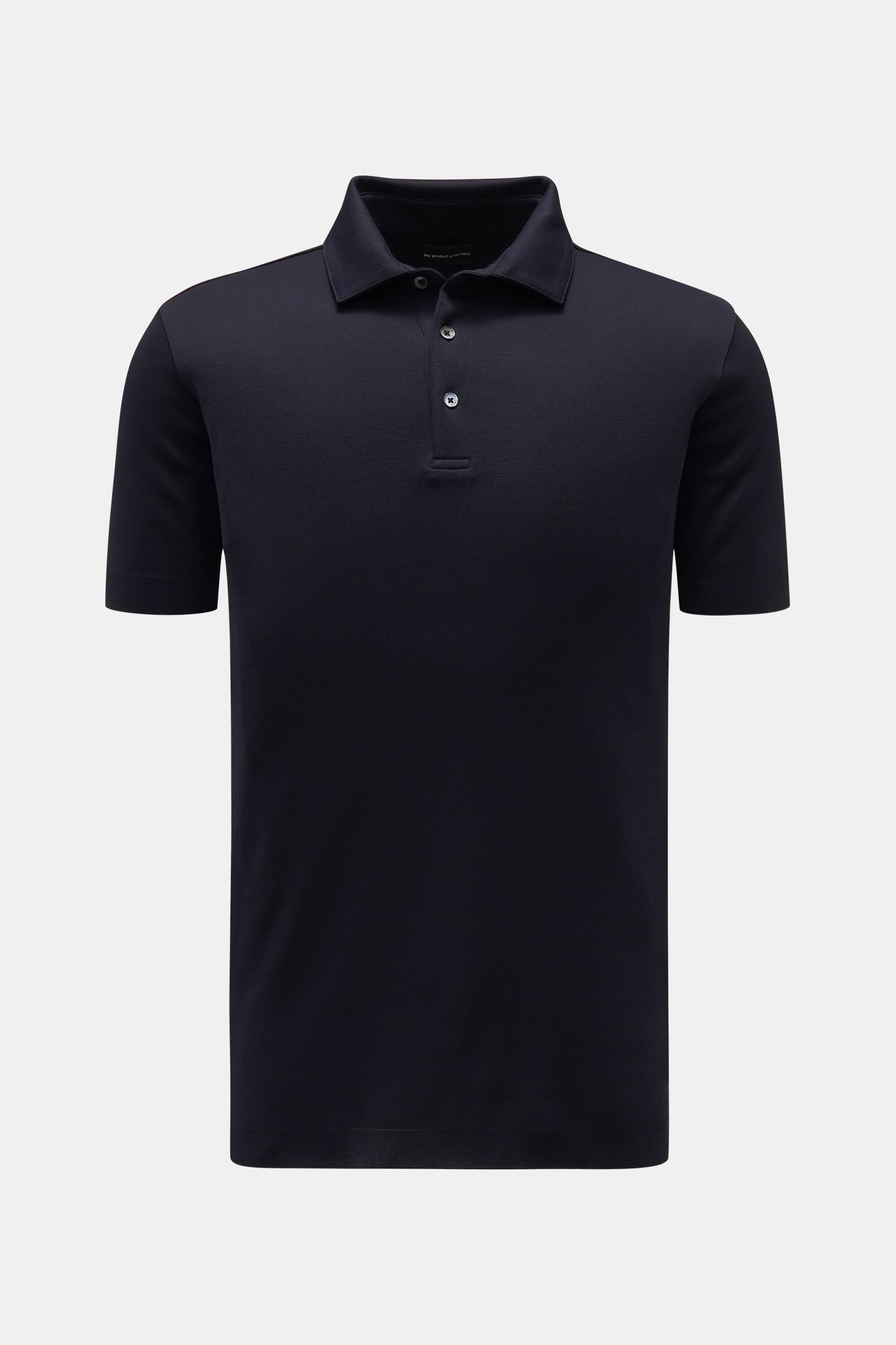The Product is the Hero Poloshirt 'Tech Piquet' navy