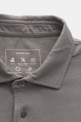 04651/ A trip in a bag Jersey polo shirt 'Organic Polo' grey