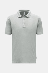 04651/ A trip in a bag Frottee-Poloshirt 'Terry Polo' grau