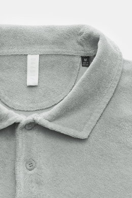 04651/ A trip in a bag Frottee-Poloshirt 'Terry Polo' grau