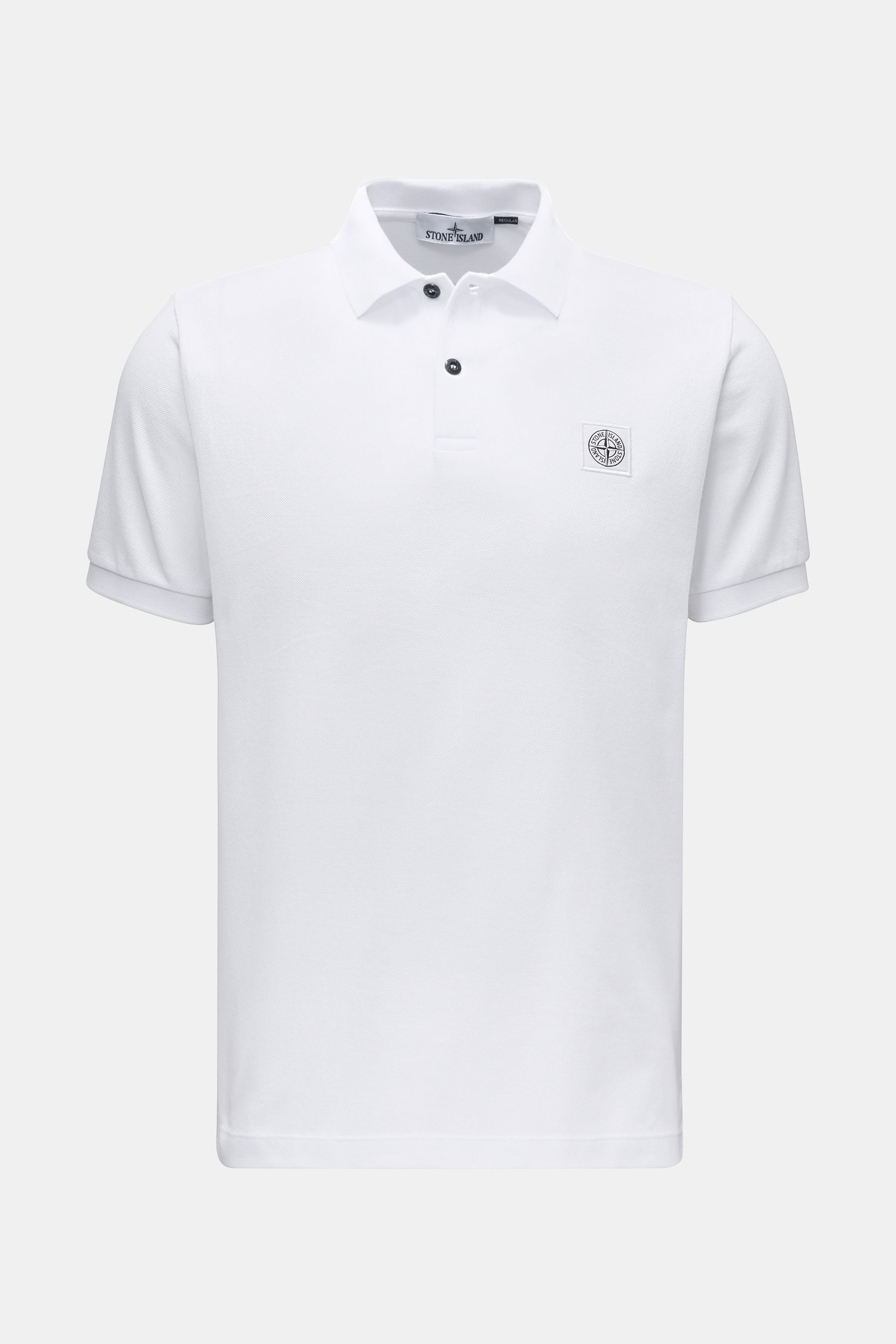 Stone Island Poloshirt weiß