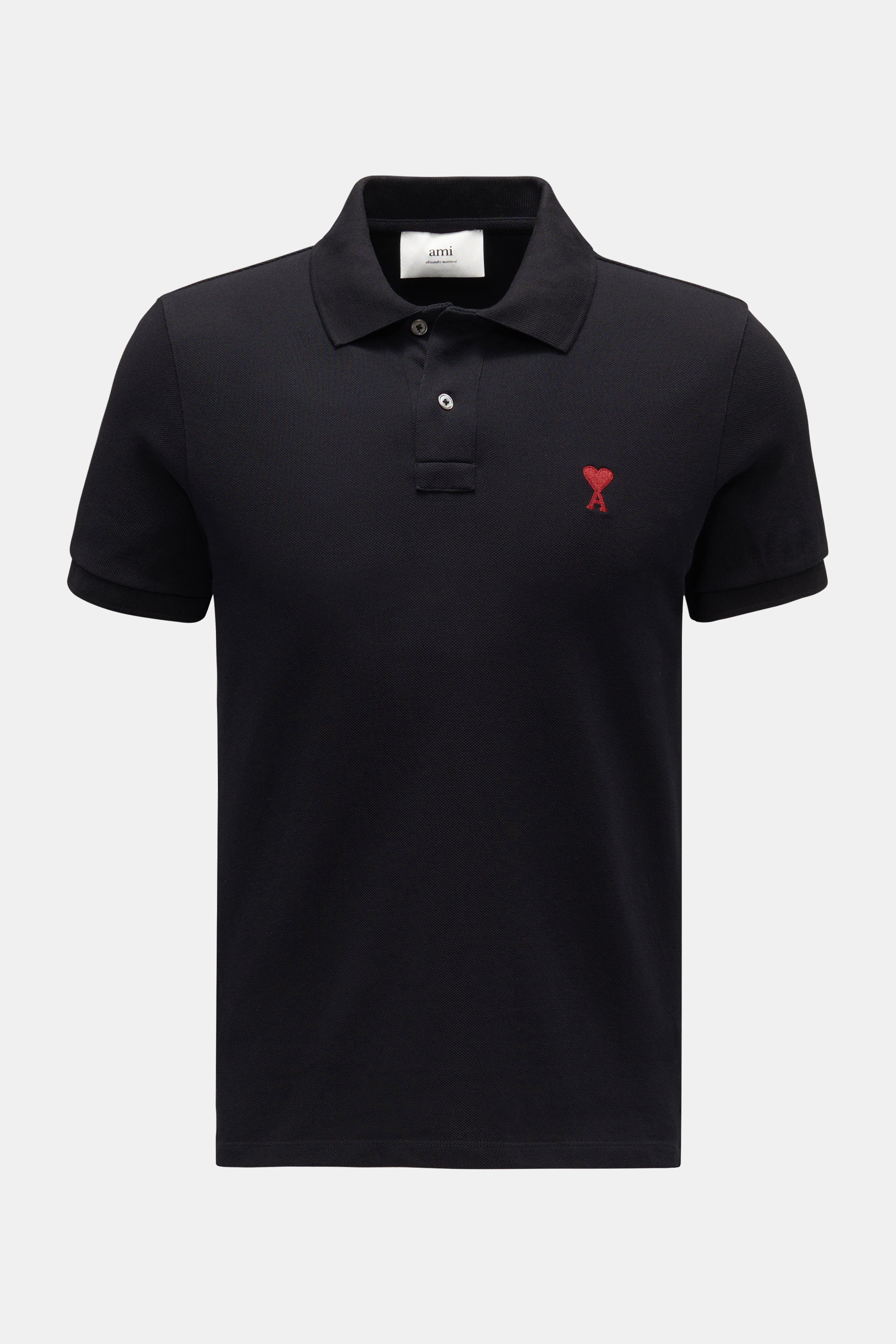 Ami Paris Poloshirt schwarz