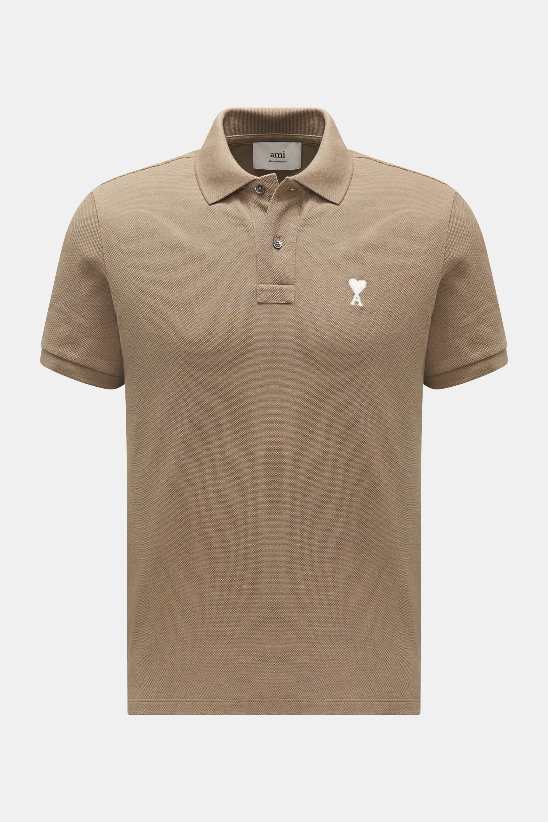 Ami Paris Poloshirt taupe