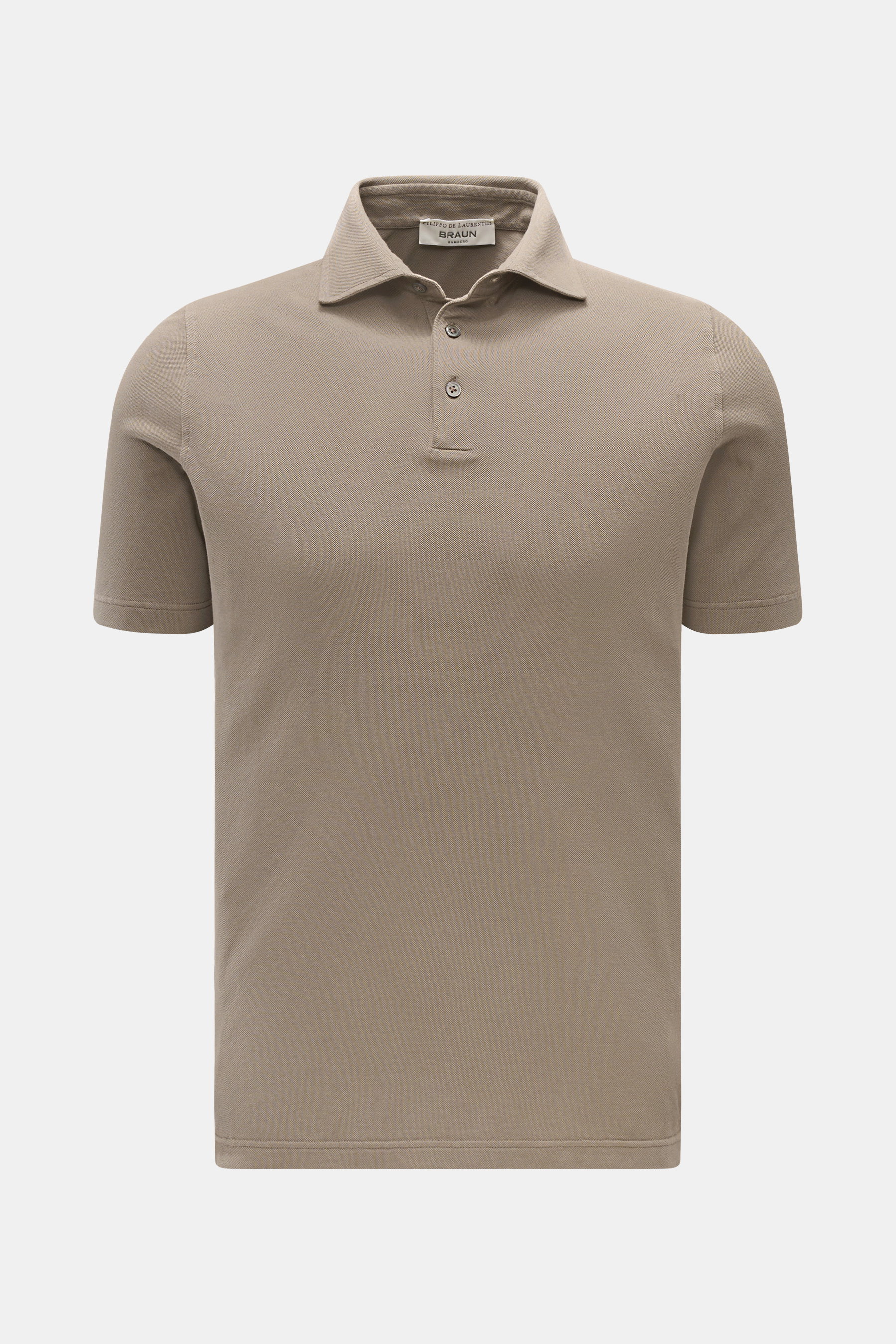 Filippo de Laurentiis Poloshirt taupe