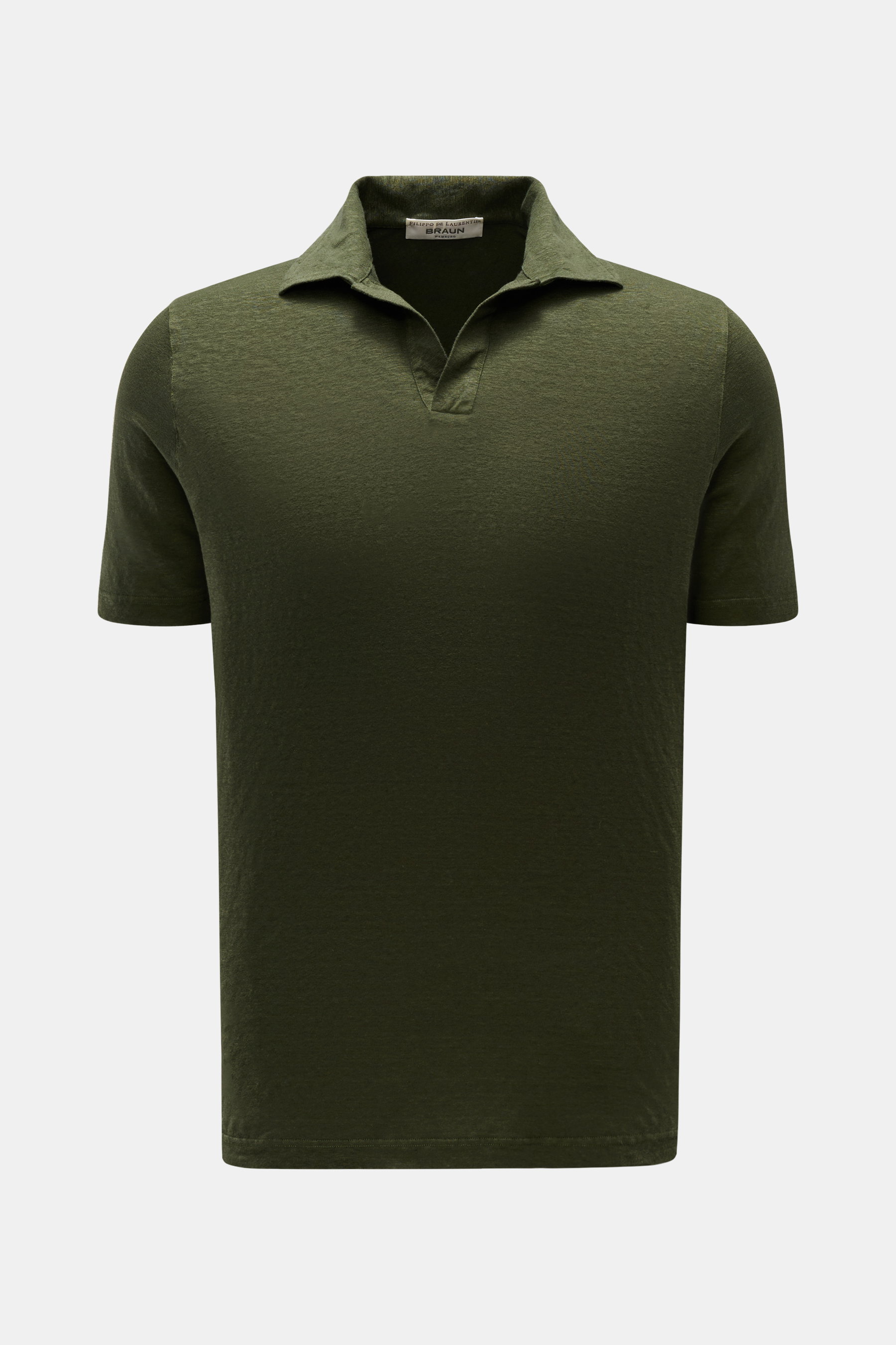Filippo de Laurentiis Poloshirt 'Jerlin' dunkelgrün meliert