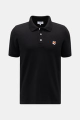 Maison Kitsuné Poloshirt schwarz