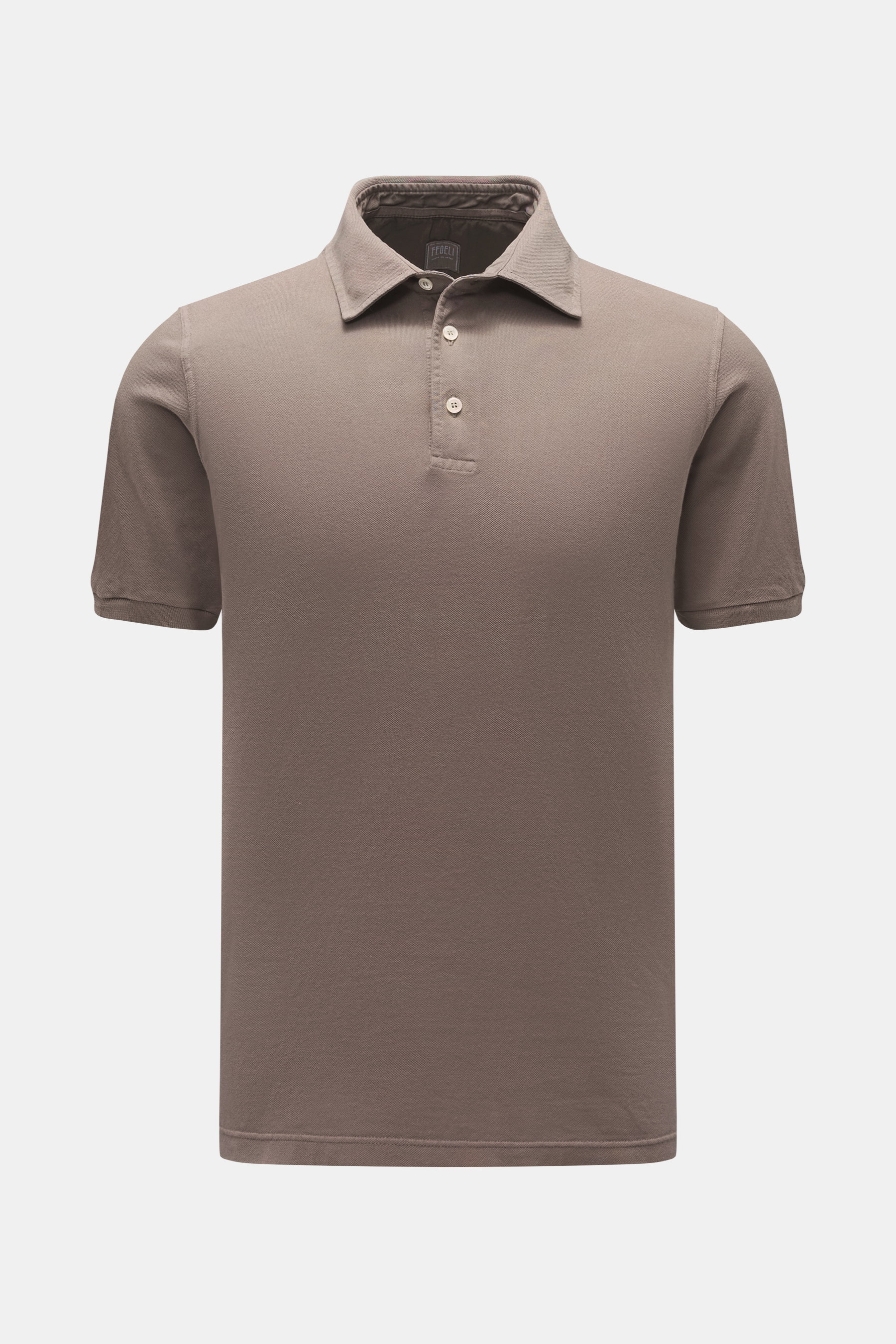 Fedeli Poloshirt 'North' graubraun