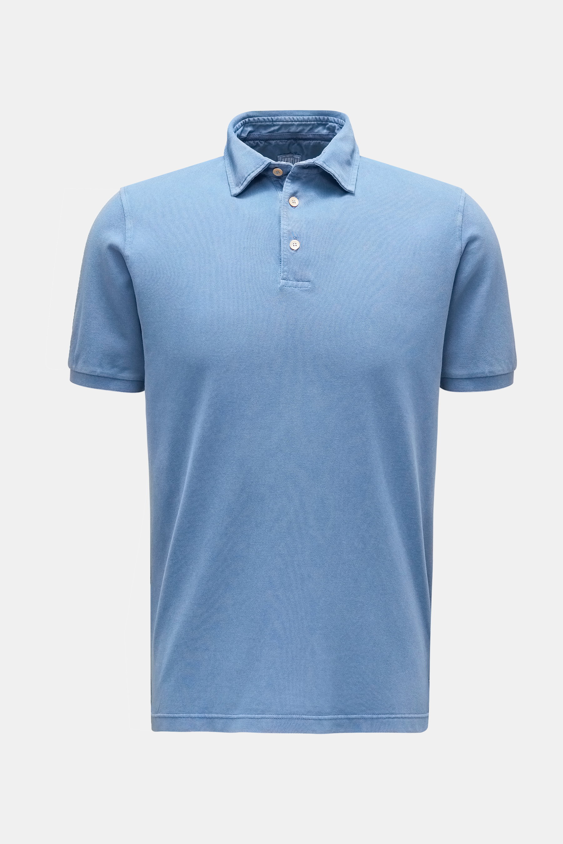 Fedeli Poloshirt 'North' rauchblau