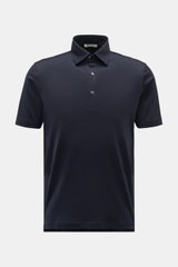 Stefan Brandt Jersey-Poloshirt 'Luis' dark navy