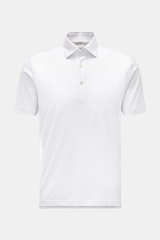 Stefan Brandt Jersey polo shirt 'Luis' white