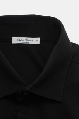 Stefan Brandt Jersey polo shirt 'Luis' black