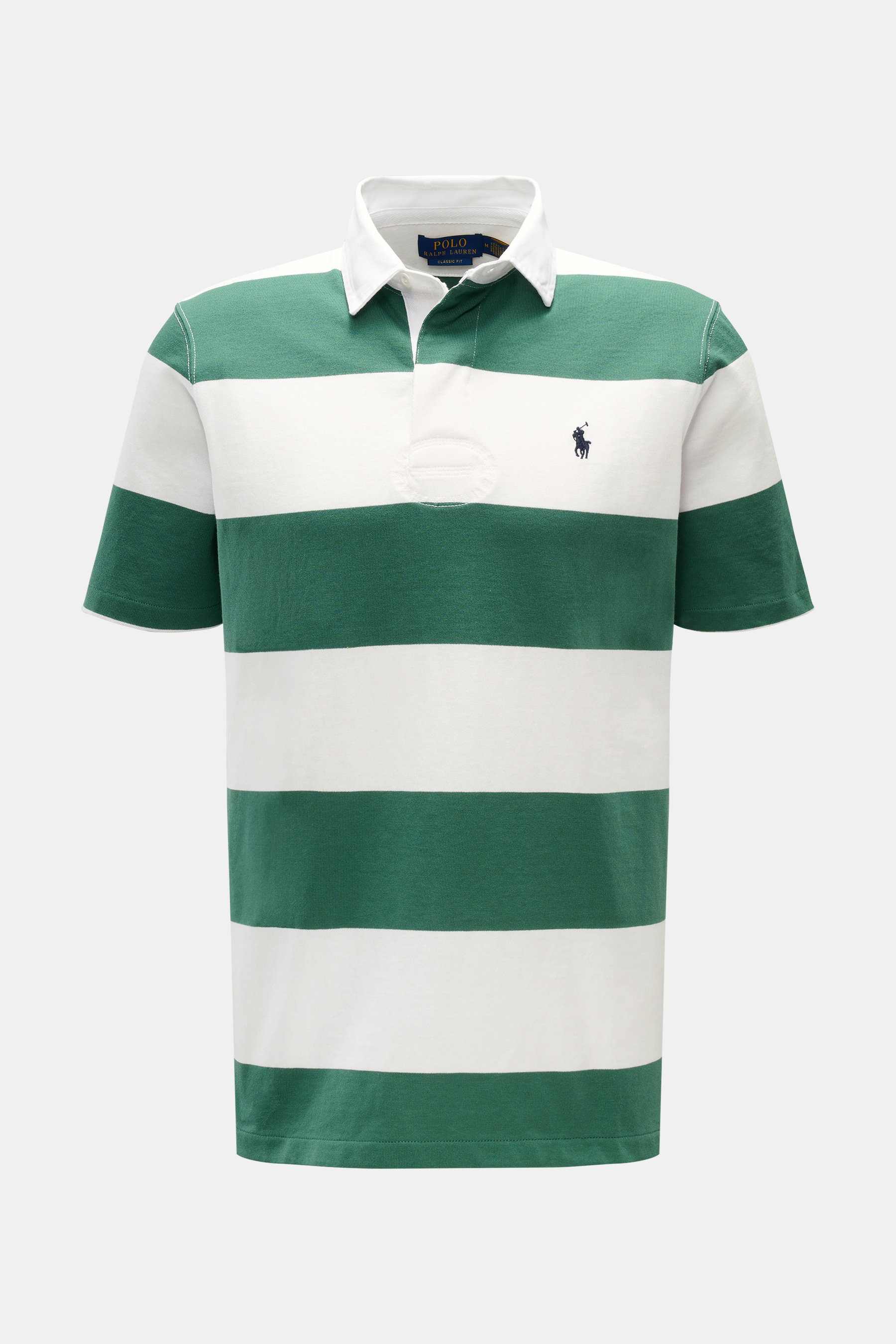 Polo Ralph Lauren Poloshirt grün/offwhite gestreift