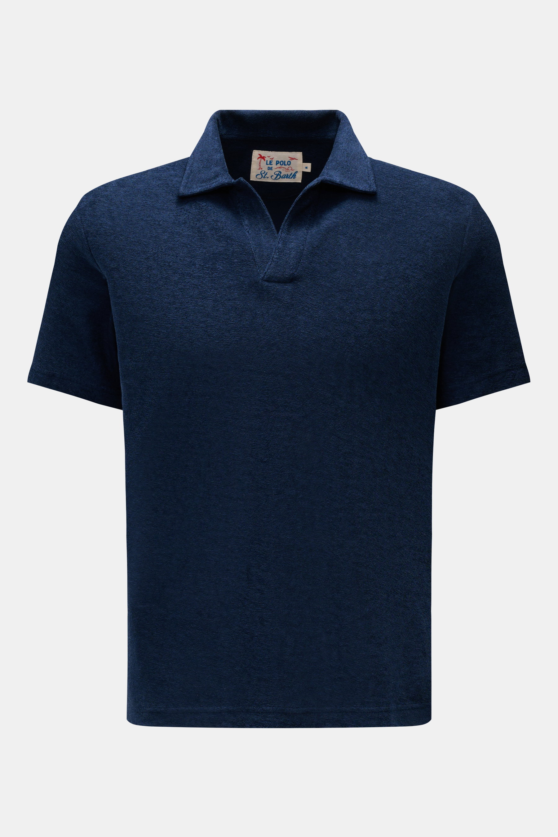 MC2 Saint Barth Frottee-Poloshirt 'Jeremy' navy