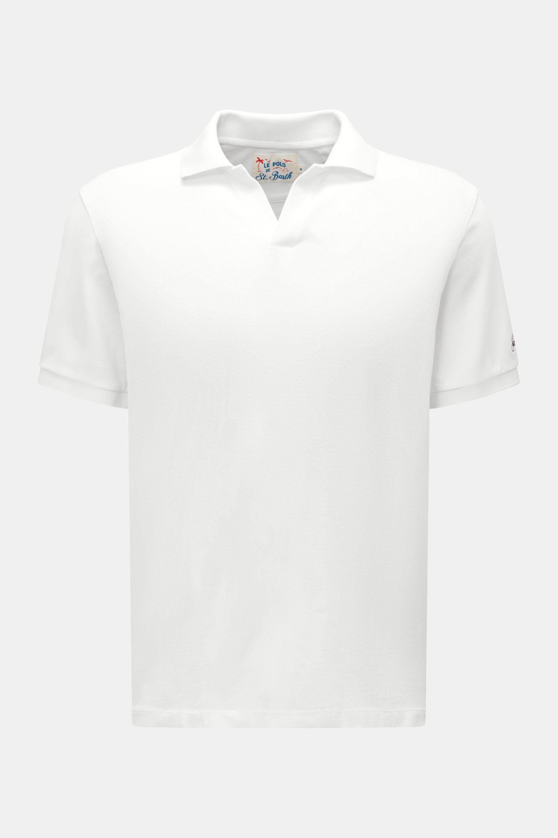 MC2 Saint Barth Poloshirt 'Charles' weiß