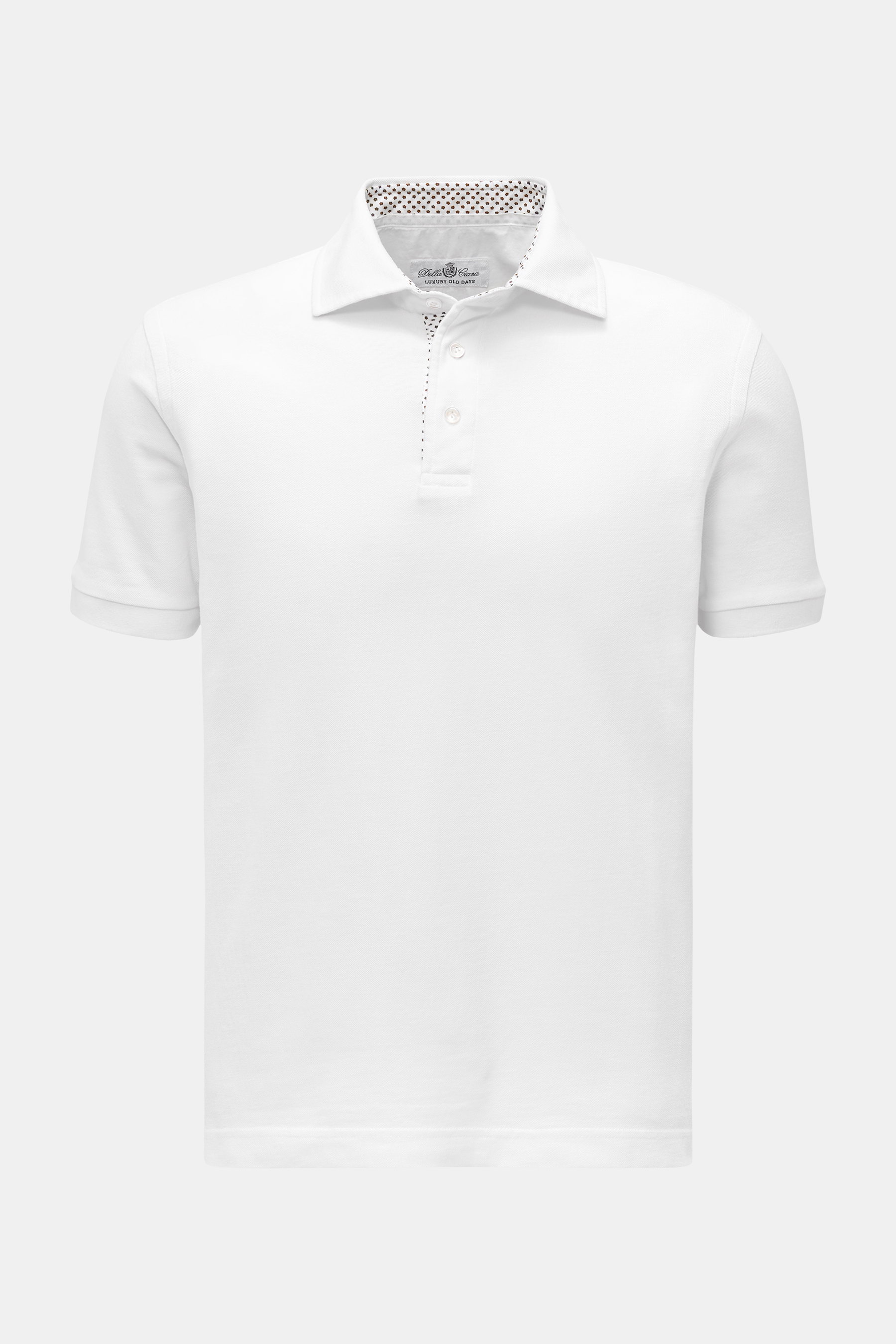 Della Ciana Poloshirt weiß