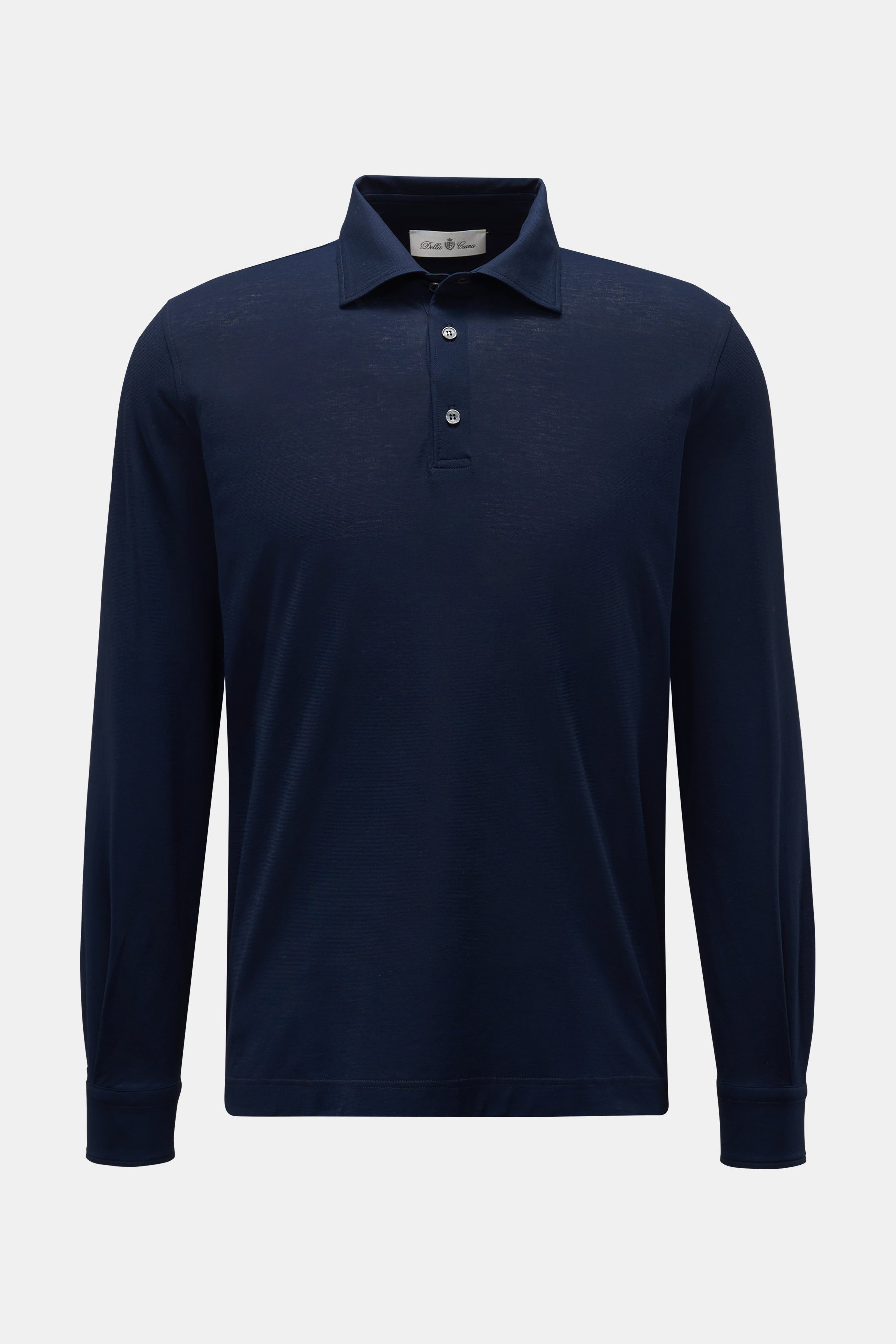 Della Ciana Longsleeve-Poloshirt navy